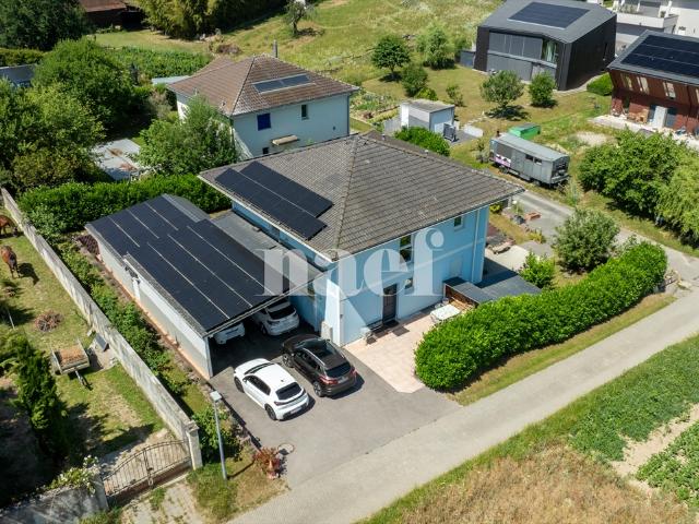 Helle 5,5 Zimmer Familienvilla mit eigenem Studio und Spa
