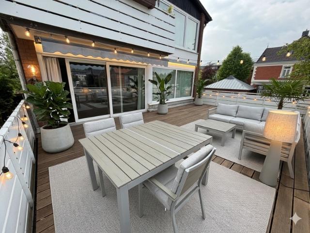 Helle 115m² Wohnung mit 50m² Terrasse – zentral in Nienburg/Weser