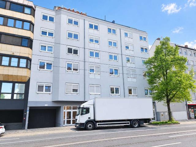 Helle 1 Zimmer Wohnung im 3. OG mit Aufzug in Nürnberg Galgenhof