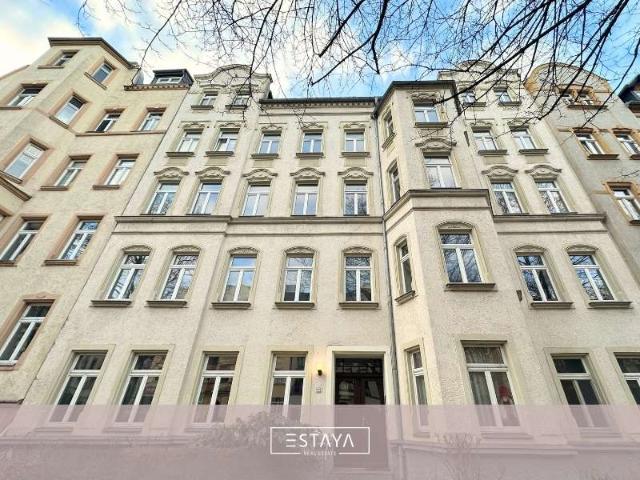 Helle 1 Zimmer Altbauwohnung mit Einbauküche und Gartenmitbenutzung