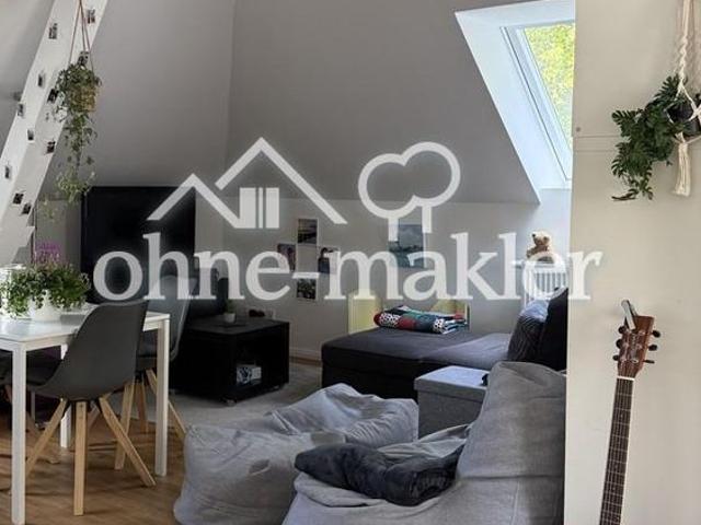 Helle 1 Zimmer Dachgeschosswohnung mit Einbauküche, 50 m², Schleswig, Wohnung 13.2