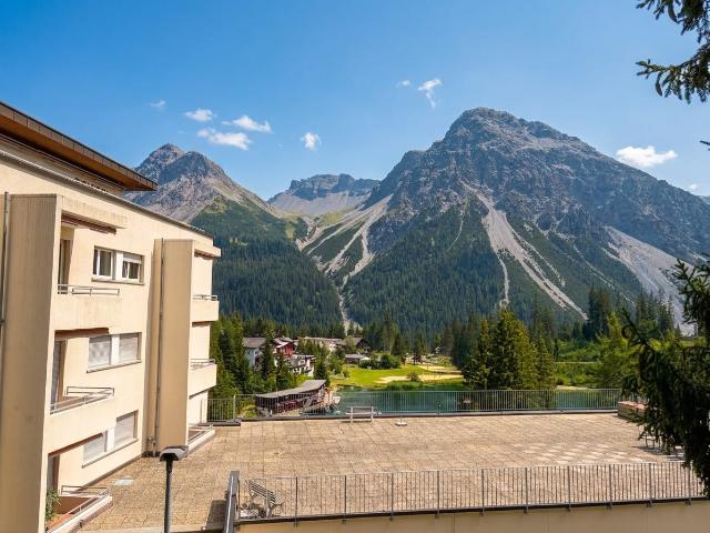helle 1 Zimmerwohnung in Arosa mit Zweitwohnungsstatus