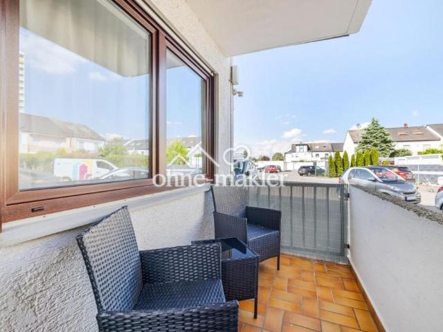 Helle 1,5 Zimmer Wohnung in Hochheim am Main – mit Einbauküche und optionaler Möblierung