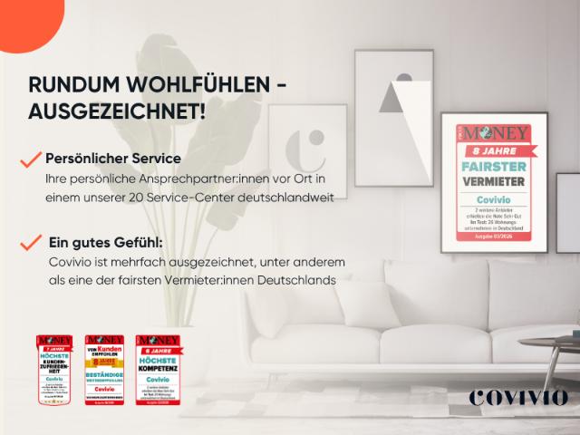 Helle 1,5 Zimmer Wohnung mit modernisiertem Bad