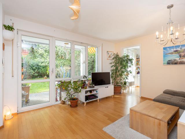 Helle 2 Zi. Gartenwhg mit Hobbyraum Wohn /Nutzfläche ca. 93 m² im Maisonettestil in der Lerchenau!