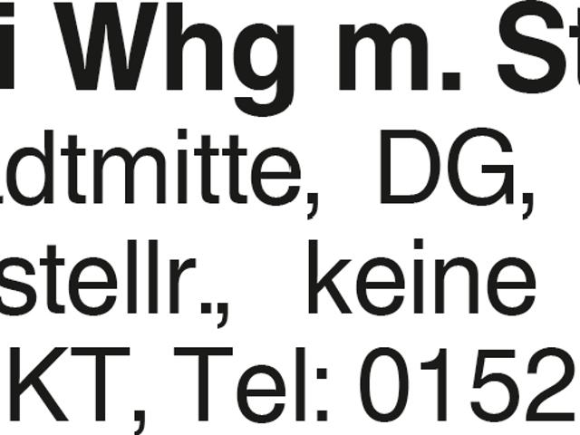 Helle 2 Zi Whg m.Studio