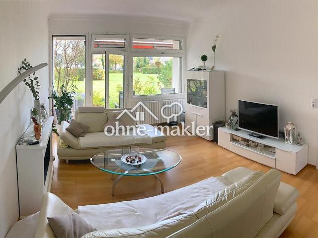 Helle 2 Zimmer Terrassen Wohnung in sonniger SW Lage vor weitläufiger Grünanlage