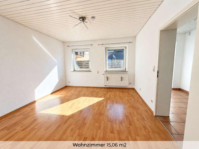 Helle 2 Zimmer Wohnung mit Terrasse