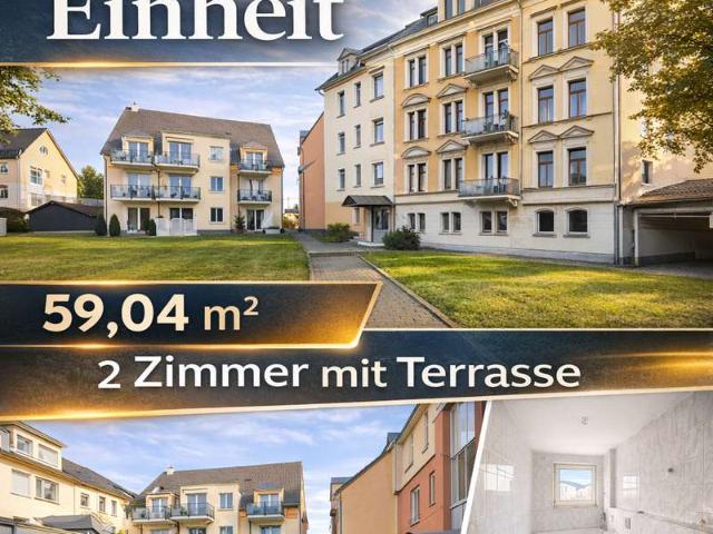 Helle 2 Zimmer Wohnung mit Terrasse