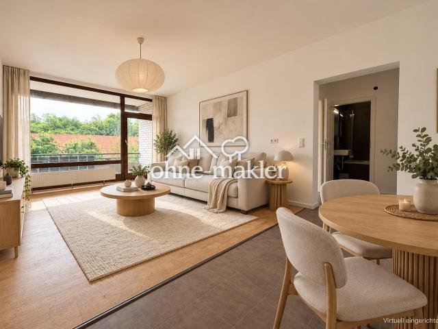 Helle 2 Zimmer Wohnung mit zwei Balkonen in Horn Bad Meinberg WE27