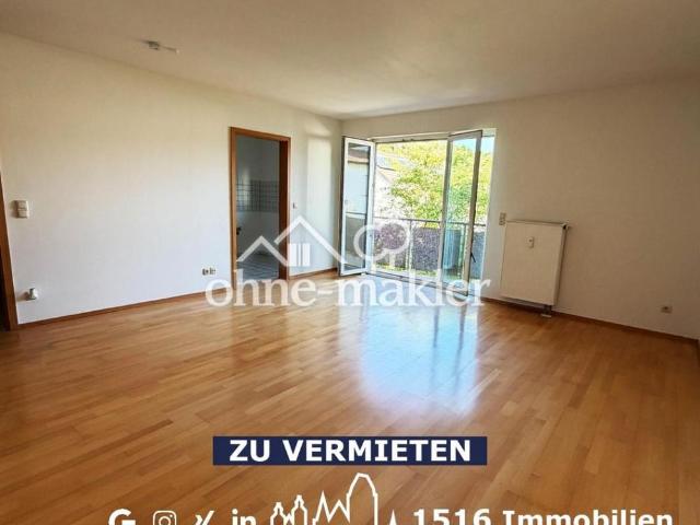 Helle 2 Zimmer Wohnung mit zwei Balkonen und Tiefgaragenstellplatz in Eichstätt