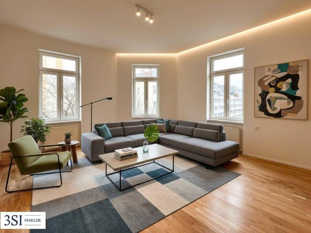 Helle 2 Zimmer Wohnung mit Altbauflair