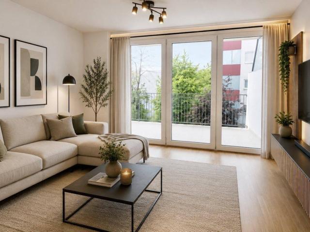 Helle 2 Zimmer Wohnung mit Balkon, Parkplatz möglich – auch ideal als WG