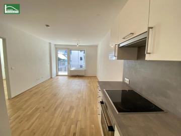 Helle 2 Zimmer Wohnung mit Einbauküche und Balkon – verfügbar ab August!