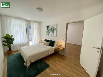 Helle 2 Zimmer Wohnung mit Einbauküche und Balkon – verfügbar ab August!