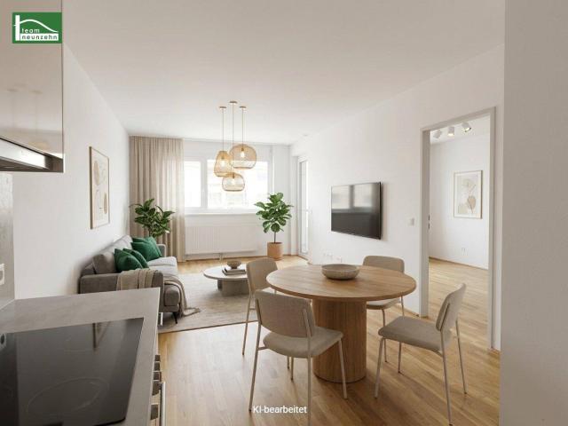 Helle 2 Zimmer Wohnung mit Einbauküche und Loggia – verfügbar ab Oktober!