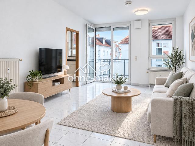 Helle 2 Zimmer Wohnung mit Einbauküche und Tiefgaragenstellplatz in Bad Friedrichshall