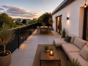 Helle 2 Zimmer Wohnung mit großer Terrasse!