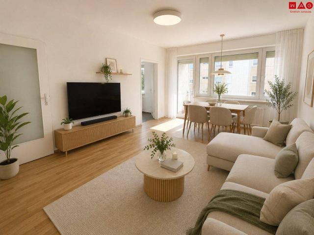 Helle 2 Zimmer Wohnung mit Loggia – sofort beziehbar!