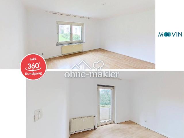 Helle 2 Zimmer Wohnung mit ruhiger und dennoch zentraler Lage