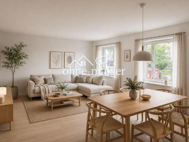 Helle 2 Zimmer Wohnung – Erstbezug nach Kernsanierung | KfW 55 EE