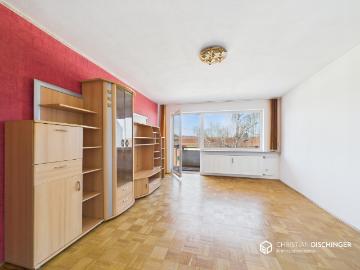 Helle 2 Zimmer Wohnung im Regensburger Westen mit Westbalkon
