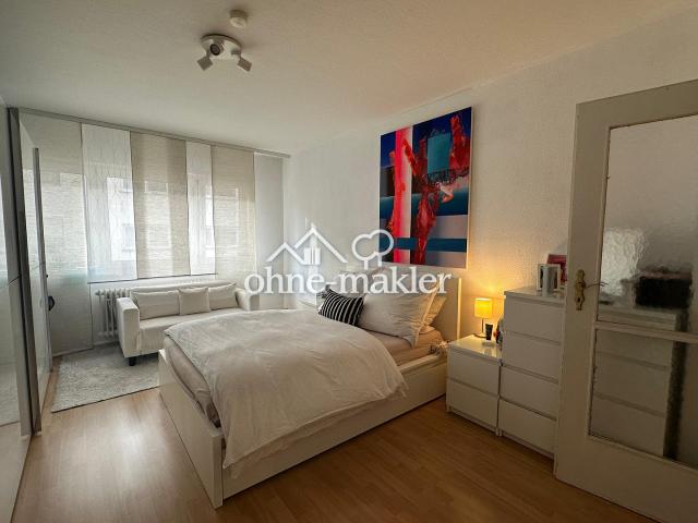 Helle 2 Zimmer Wohnung in Mannheim Schwetzingerstadt mit idyllischem Gartenhof