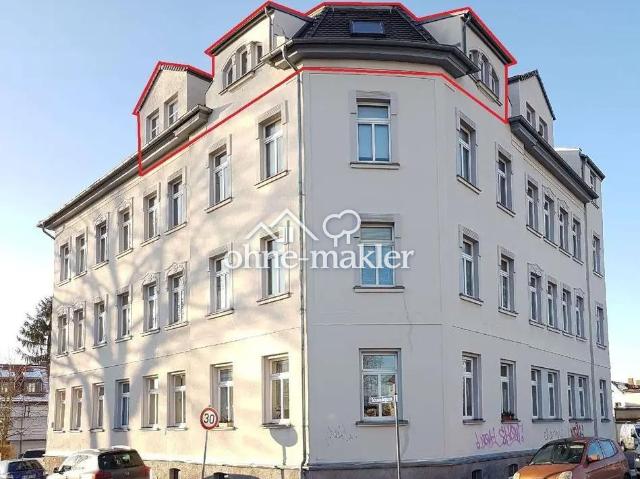 Helle 2 Zimmer Dachgeschosswohnung in Leipzig Wiederitzsch