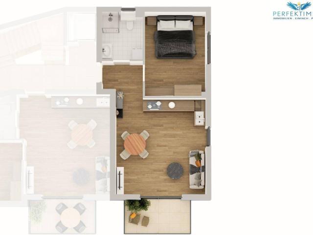 Helle 2 Zimmer Neubauwohnung mit Balkon in Hall i. T