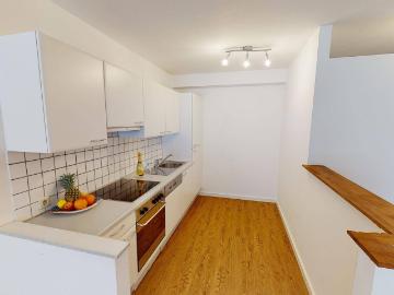 helle 2 Zimmerwohnung mit Terrasse