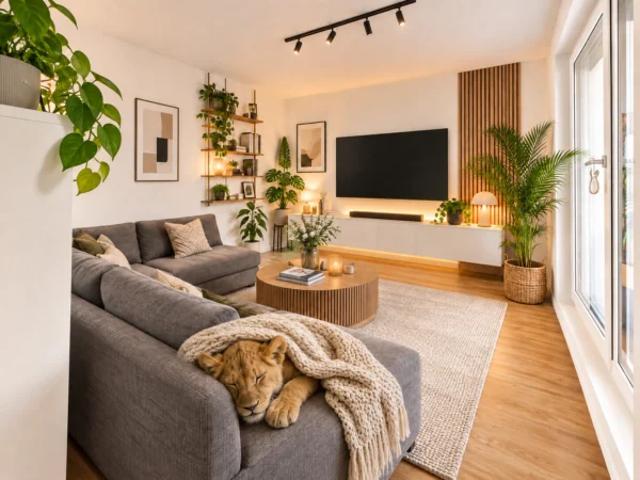 Helle 2 Zimmerwohnung mit West Loggia