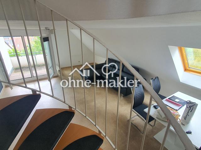 Helle 2 1/2 Zi. Maisonette Whg. mit toller Aussicht in Kirchberg
