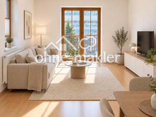 Helle 2,5 Raum Wohnung mit Balkon Im Herzen von Cossebaude