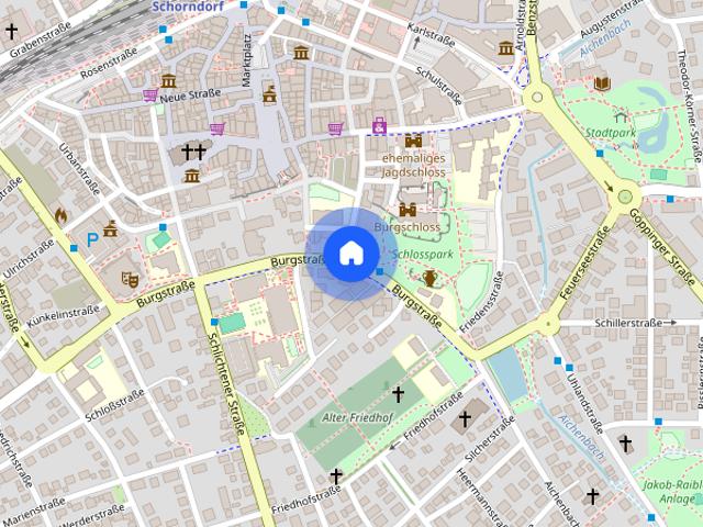Helle 2,5 Zi. DG Wohnung!