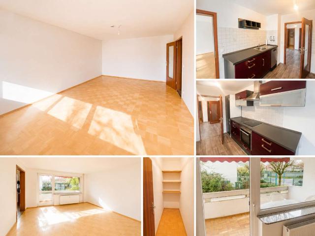 Helle 2,5 Zimmer Wohnung mit Einbauküche, Balkon und Tiefgaragenstellplatz in Leimen/St. Ilgen