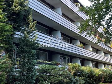 Helle 2,5 Zimmer Wohnung mit großem Balkon in Stadtpark Nähe