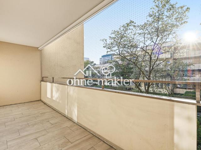 Helle 2,5 Zimmer Wohnung mit großem Südwestbalkon und EBK