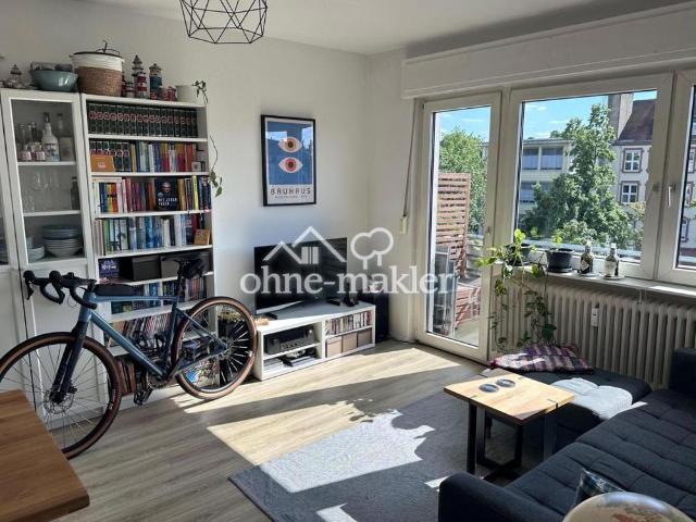 Helle 2ZKB Wohnung in zentraler Lage zu vermieten
