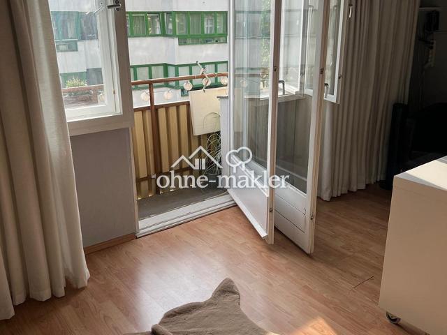 Helle 31 m² Wohnung mit Balkon nahe Bayerischer Platz – renoviert, frei