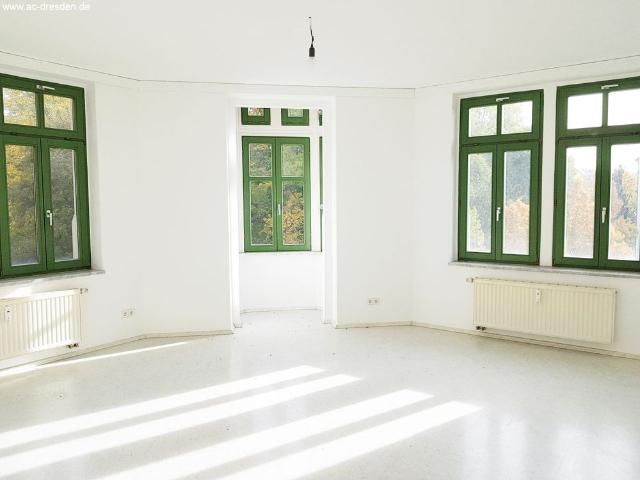 Helle 3 Raum Wohnung in saniertem Gründerzeit Mehrfamilienhaus, ruhige zentrumsnahe Lage in Chemnitz Hilbersdorf