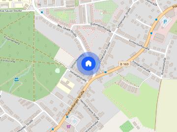 Ebersdorf, Chemnitz - Abstell-kammer, Parkplatz