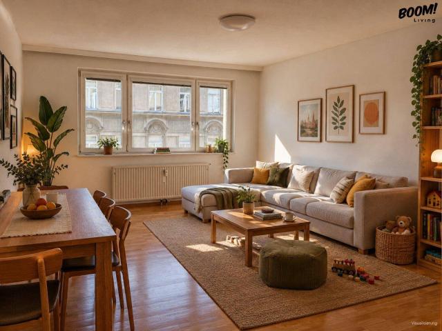 Helle 3 Zimmer Wohnung mit 2 Schlafzimmern, neuer Küche & Lift in 1160 Wien
