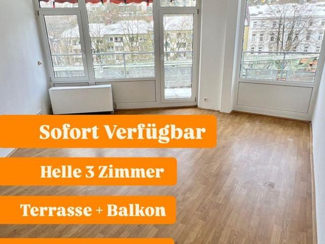 Helle 3 Zimmer Wohnung mit Terrasse und Balkon auf 70 m²“