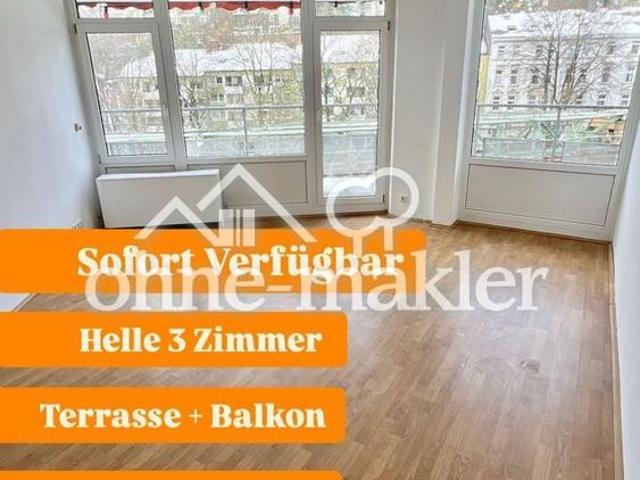 Helle 3 Zimmer Wohnung mit Terrasse und Balkon auf 70 m²“