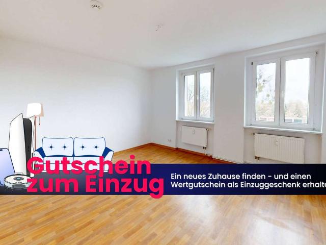 Helle 3 Zimmer Wohnung mit Wannenbad in naturnaher Wohnlage