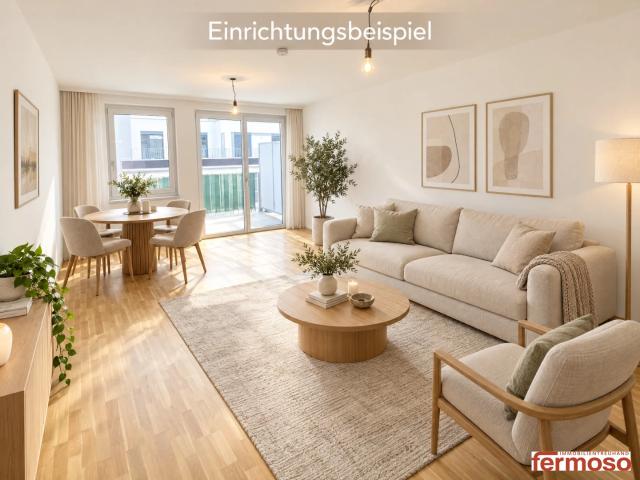 Helle 3 Zimmer Wohnung mit zwei Balkonen direkt beim Erholungsraum Laaerwald