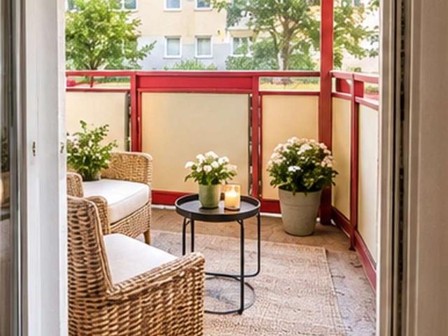 Helle 3 Zimmer Wohnung mit Balkon im Erdgeschoss in ruhiger Wohnlage von Pegau