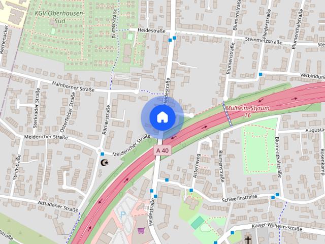 Helle 3 Zimmer Wohnung mit Balkon in zentraler Lage von Mülheim an der Ruhr