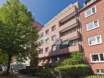Ifflandstraße, Hamburg - Parkplatz, Balkon