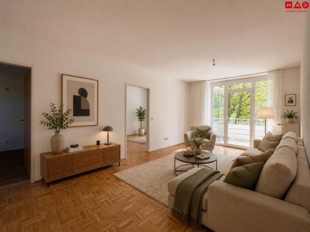 Helle 3 Zimmer Wohnung mit Balkon und Tiefgaragenplatz in Linz Ebelsberg! Bezug ab sofort!